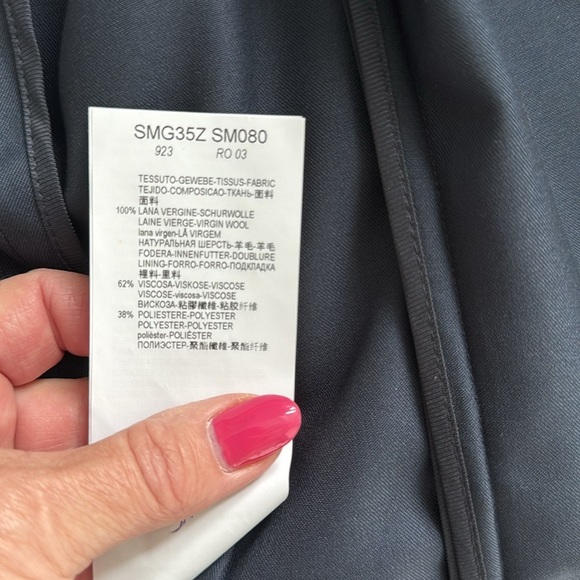 NWT Armani Collezioni Navy Women's Blazer size 16 - Picture 8 of 8